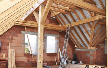 Gore End attic trusses